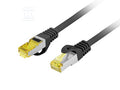 Patchcord KAT.6 A S/FTP LSZH CU 3M czerwony fluke passed