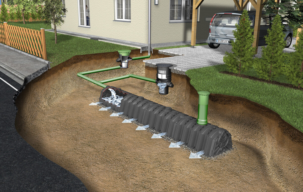 Tunel filtracyjny 300L do oczyszczalni drenażowej