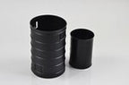 Kolanko 180 stopni do rur 50mm na przestrzenie otwarte QF 50 UV czarne