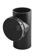 Czyszczak PEHD 110x110/88 prosty S12.5, kolor czarny, QS (Quick Stream)