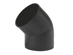 Redukcja PEHD 110x63mm S12.5 ekscentryczna, kolor czarny, QS (Quick Stream)