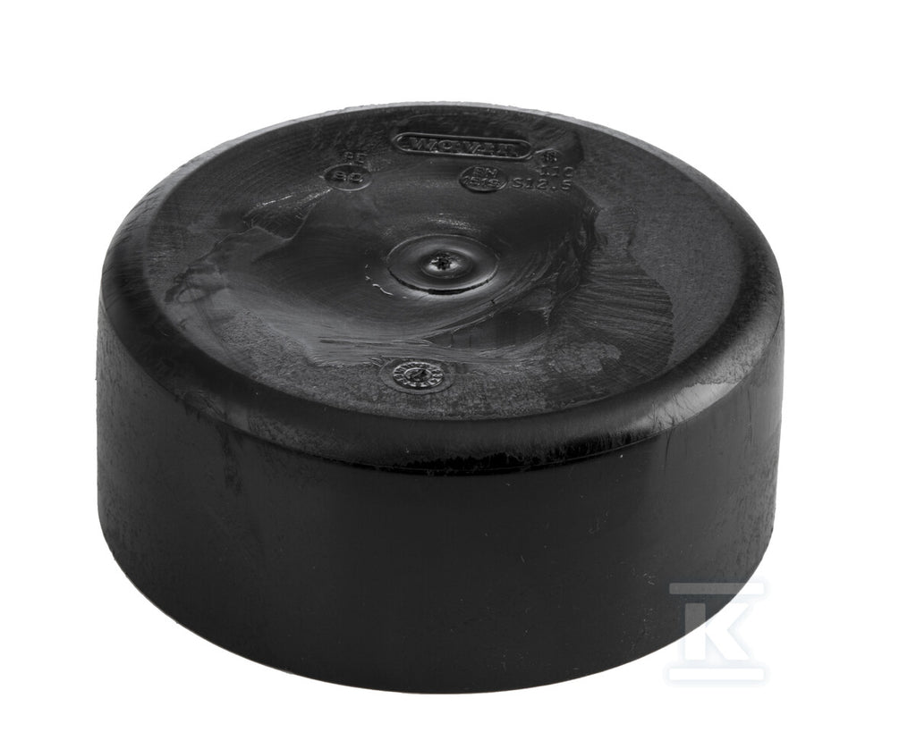 Zaślepka PEHD 110mm S12.5 krótka, kolor czarny, QS (Quick Stream)