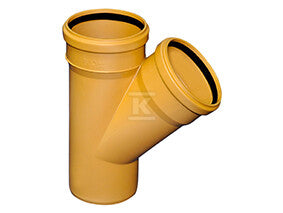 Trójnik PVC 110x110/67.5 KL.S do kanalizacji zewnętrznej