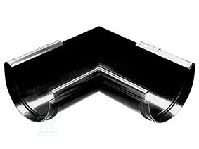 Narożnik 130x130/90 zewnętrzny, Kanion PVC biały
