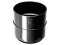 Złączka rury 50, Kanion PVC czarny