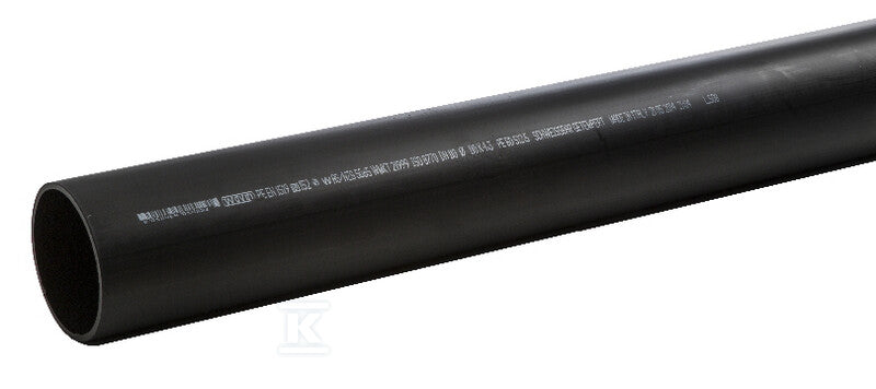 Rura PEHD 40x3.0x5000mm SDR13.6 S12.5, kolor czarny, QS (Quick Stream)