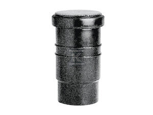Kielich PEHD 56mm S12.5 kompensacyjny z korkiem, kolor czarny, QS (Quick Stream)