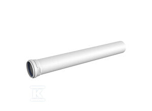 Rura AS Plus dn 125x5.3x2700, kielichowa, kolor szary, kanalizacja niskoszumowa
