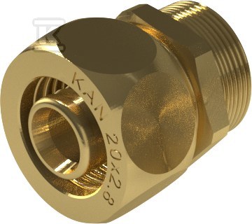 Złączka mosiężna skręcana GZ ultraLINE - 25 G3/4"