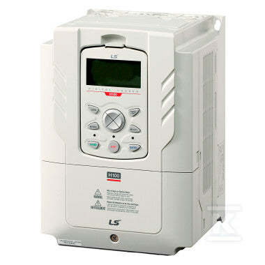 Falownik LSIS serii H100 (HVAC). Zasilanie 3x400V AC, wyjście 3x400V AC. LSLV0022H100-4, 2,2kW