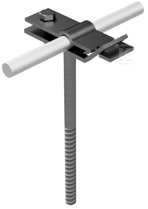 Uchwyt uniwersalny wkręcany, h=33cm, B do 30mm /IN/