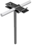 Uchwyt uniwersalny wkręcany, h=33cm, B do 30mm /IN/