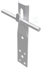 Uchwyt prosty zacisk, h=15cm /AL/