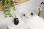 Bateria umywalkowa Grohe Eurosmart jednouchwytowa, rozmiar S, chrom, ogranicznik przepływu 5,7 l/min., głowica Ceramiczna oszczędnościowa 28 mm, zestaw odpływowy z drążkiem, osobne kanały wodne