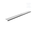 Maskownica Steel 2w1 (do zabudowy płytkami i pełna) 90x8 cm, prostokątna dla serii Base Range i Base Range Low