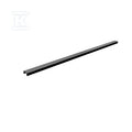 Maskownica Graphite Slim 2w1 (do zabudowy płytkami i pełna) 60x3 cm, prostokątna dla serii Slim Range i Slim Range Low