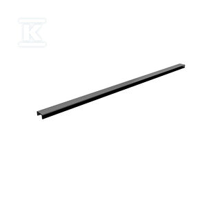 Maskownica Graphite Slim 2w1 (do zabudowy płytkami i pełna) 100x3 cm, prostokątna dla serii Slim Range i Slim Range Low