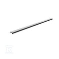Maskownica Steel Slim 2w1 (do zabudowy płytkami i pełna) 60x3 cm, prostokątna dla serii Slim Range i Slim Range Low