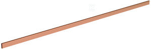 Maskownica Slit Copper 2w1 (połysk i szczotka) 80x1,2 cm, prostokątna dla serii Slit Range