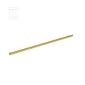 Maskownica Slit Gold 2w1 (połysk i szczotka) 100x1,2 cm, prostokątna dla serii Slit Range