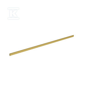 Maskownica Slit Gold 2w1 (połysk i szczotka) 120x1,2 cm, prostokątna dla serii Slit Range