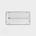 Oprawa awaryjna EXIT S ECO LED IP65 2W 1h jednozadaniowa AT biała + grzałka HTR-25