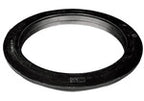 Kineta PP 400x250, typ2 zbiorcza, do rury wznoszącej gładkiej DN/OD 400mm oraz rury wlotowej gładkiej 250mm, z uszczelką, kolor pomarańczowy (Diamir 400 gładka)
