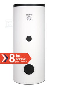 Wymiennik c.w.u. SWPC-300.TERMO MAGNUM, 300 litrów stojący z podwójną wężownicą spiralną o powierzchni 4,22 m2 - idealny do współpracy z pompą ciepła