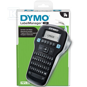 LM 160 LABEL MANAGER DYMO drukarka do etykiet od 6do 12MM. Mozliwość zapisywania polskich znaków i klawiatura qwerty
