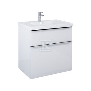 Szafka LOFTY 70 2s white hg pdw