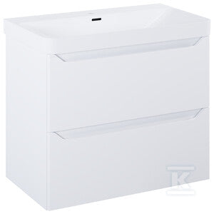 Szafka HELO 80 2s white matt pdw