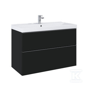 Szafka LOOK 100 2s black matt pdw