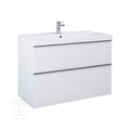 Szafka LOOK 100 2s white hg pdw