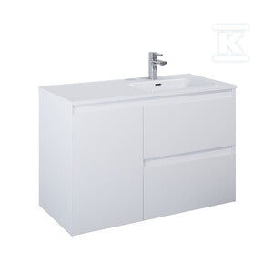 Szafka SPLIT 100 2s p cargo white matt pdw
