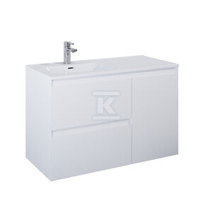 Szafka SPLIT 100 2s l cargo white matt pdw