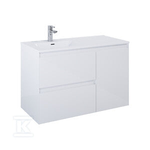 Szafka SPLIT 100 2s l cargo white hg pdw
