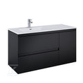 Szafka SPLIT 120 2s l cargo black matt pdw