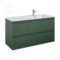Szafka SPLIT 120 3s p forest green matt pdw