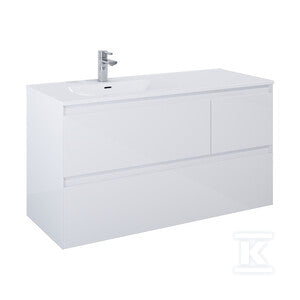 Szafka SPLIT 120 3s l white hg pdw
