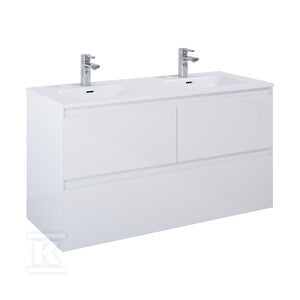 Szafka SPLIT 120 3s white hg pdw