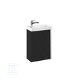 Zestaw szafka z umywalką SPRING 45 1d black matt pdw