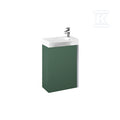 Zestaw szafka z umywalką SUMMER 45 1d forest green matt pdw