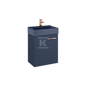 Zestaw szafka z umywalką TINY 45 1d navy bluet pdw (um.navy bluet)