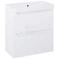 Zestaw szafka z umywalką HELO compact 60 2s white matt pdw