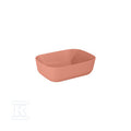 Umywalka RENI 46x33 blat, ceram terra pink matt