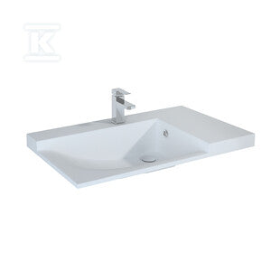 Umywalka METIS 70 lewa, kongl white hg