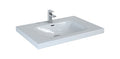 Umywalka IWA 70, ceram white hg