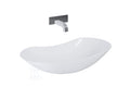 Umywalka PIATO 73x38 blat, ceram white hg