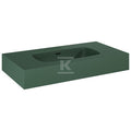 Umywalka DIMPLE 80 ścienna, marmur forest green matt