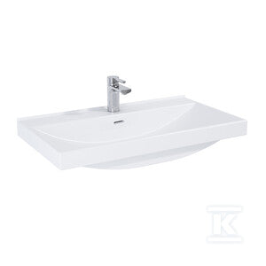 Umywalka MAXXI 80, ceram white hg